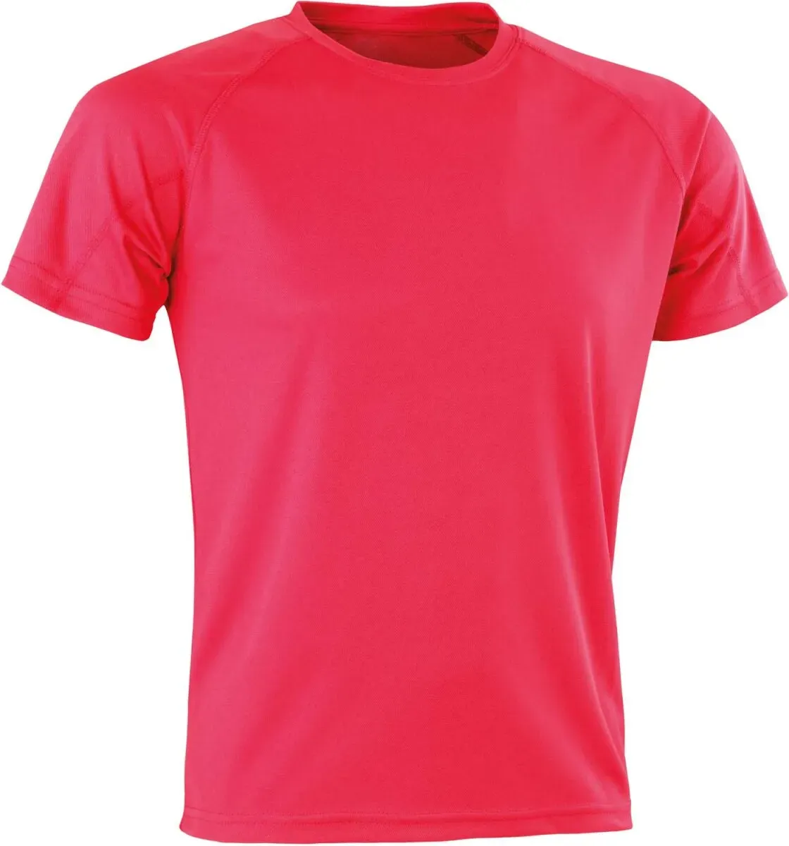 SPIRO Herren Sport Shirt 'Aircool' T-Shirt S287X fluorescent pink M
