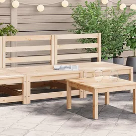 vidaXL Gartensofa 70 x 70 x 67 cm Massivholz Kiefer 2 St.