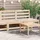 vidaXL Gartensofa 70 x 70 x 67 cm Massivholz Kiefer 2 St.