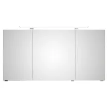 Saphir »Serie 4010 Badezimmer-Spiegelschrank inkl. LED-Aufsatzleuchte«, Badschrank 140 cm breit, 3 Türen, 6 Glas-Einlegeböden, inkl Türdämpfer