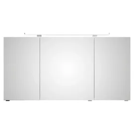 Saphir »Serie 4010 Badezimmer-Spiegelschrank inkl. LED-Aufsatzleuchte«, Badschrank 140 cm breit, 3 Türen, 6 Glas-Einlegeböden, inkl Türdämpfer