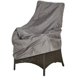 a casa mia Schutzhülle für Dining-Sessel  Padua ¦ grau ¦ Maße (cm): B: 59 H: 110 T: 72.0
