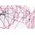 KUNSTLOFT Wanddeko, Pink, Metall, 4.21x64x3 cm, Dekoration, Skulpturen & Dekoobjekte, Wanddeko