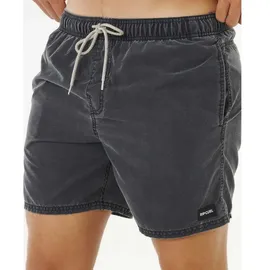 Rip Curl Offset Washed Volley Schwarz S
