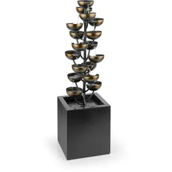 Blumfeldt Joshua Tree Gartenbrunnen Springbrunnen 7W 10m Kabel Outdoor & Indoor Bronze-Metallic