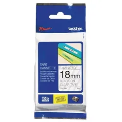 Brother P-touch Beschriftungsband Authentisch TZe-141 TZe-141 Selbsthaftend Schwarz auf Transparent 18 mm x 8 m