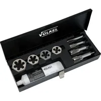 Völkel Sanitär-Satz Gewindebohrer G 1/4 - 3/4" 2