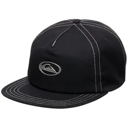 Snapback Cap QUIKSILVER "Saturn", Herren, schwarz, jet schwarz, 100% Polyester, Caps
