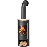 Justus Mino 2.0 Stahl schwarz/Abdeckplatte Sandstein