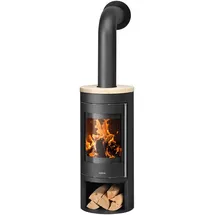 Justus Mino 2.0 Stahl schwarz/Abdeckplatte Sandstein