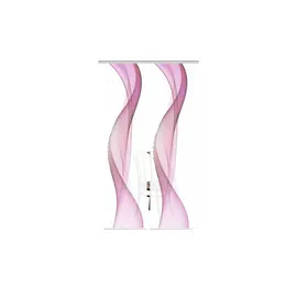 home in green Schiebevorhang ¦ lila/violett ¦ Synthetik ¦ Maße (cm): B: 60 H: 245