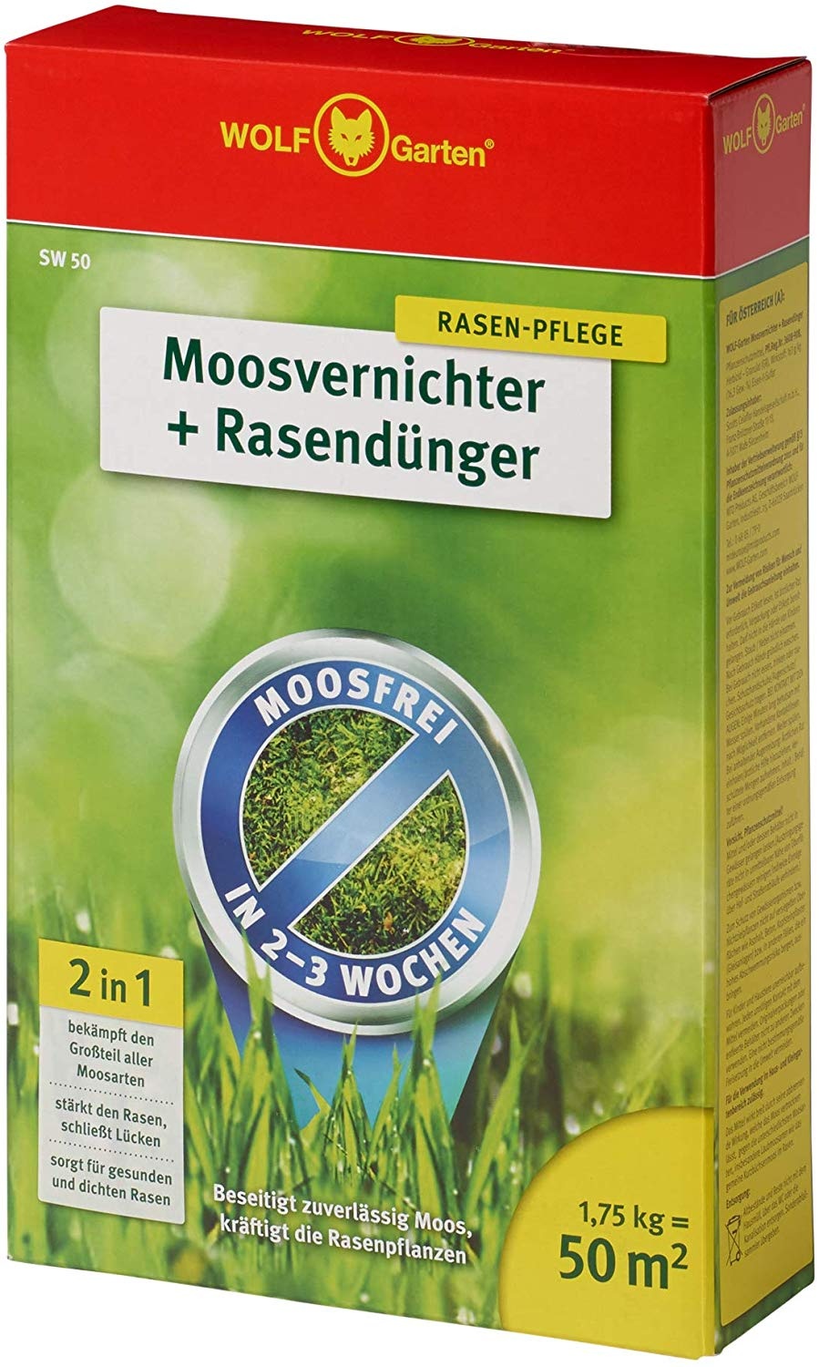 moosvernichter und rasendnger