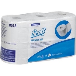 Scott Sports, Toilettenpapier, Toilettenpapier 6RL hochweiß
