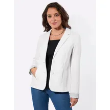 Witt Weiden Jersey-Blazer in weiß | Gr.: 44