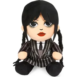 Puckator Wednesday Addams Family Plüschfigur 13x19 cm - Blau