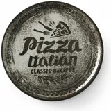 HENDI Pizzateller Recipe Collection 33 cm schwarz 12er Set