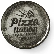 HENDI Pizzateller Recipe Collection 33 cm schwarz 12er Set