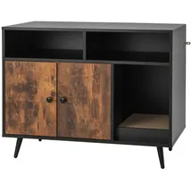 Costway Katzenschrank 0 x 0 x 0 cm Braun