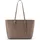 lazarotti Bologna Leather Shopper Taupe