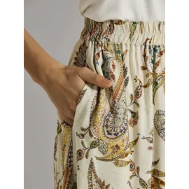Madeleine Maxirock Damen Paisley Weiß 34