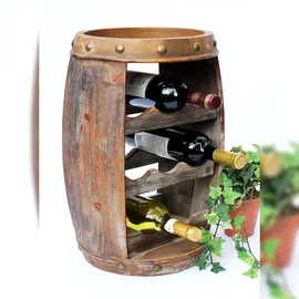 DanDiBo Ambiente Weinregal 50 cm Braun