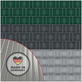 Noor Sichtschutzstreifen 0,19 x 255 cm hellgrau PVC