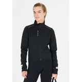 ELITE LAB Fahrradjacke ELITE LAB "Bike Elite X1", Damen, Gr. 36, schwarz, 100% Polyester, unifarben, normal, hoch geschlossener Ausschnitt, Jacken Fahrradjacke, mit Thermo-Funktion