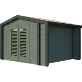 Weka Killarney 3,50 x 3,00 m Graugrün/Anthrazit