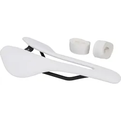 BERK COMPOSITES Sattel Lupina + Lenkerband | Set | Kunstleder gepolste