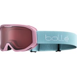 Bollé - INUK Pink & Blue Matte - Vermillon Kat 2, Skibrille, Extra Small, Unisex Kinder, XS