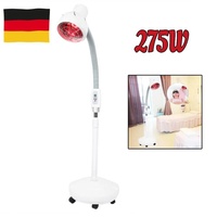 275W Rotlichtlampe Bodenstativ Hautpflege Therapielampe Strahler Rotlicht timing