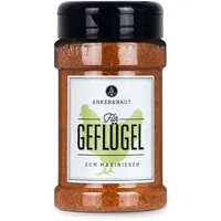 Ankerkraut Für Geflügel, Putenbrust-Filet und Chicken-Wings lecker, einfach Kochen, 230g im Streuer, Lebensmittel wie Hähnchen Pute würzen, Geschenk-Idee