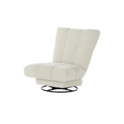 bobb Dreh-Schaukelsessel   Chessie ¦ weiß ¦ Maße (cm): B: 86 H: 105 T: 98.0