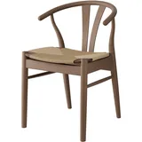 Stuhl HAMMEL FURNITURE "Frida, Esszimmerstuhl, Wohnzimmerstuhl", , smoked oil, smoked oil, B:53cm H:75cm T:54cm, Stühle, Massivholz, gepolsterte Sitzfläche, versch. Farbvarianten