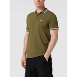 HUGO BOSS Regular Fit Poloshirt mit Label-Stitching Modell 'Paddy',