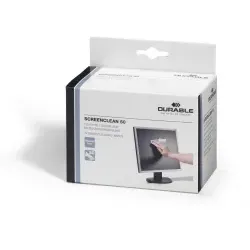 DURABLE Screenclean 50 Reinigungstuch 578702 , 1 Packung = 50 Stück