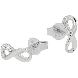 Tom Tailor Ohrstecker Infinity Silber 925 2100585 4,0 mm