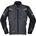 Motorradjacke Schwarz/Grau/Neongelb S