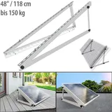 Revolt Verstellbare Aluminium-Solarpanel-Halterung 48" / 118 cm