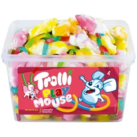 SPECIALS Trolli Playmouse Schaumzucker Mäuse mit Fruchtgummischwanz 1200g