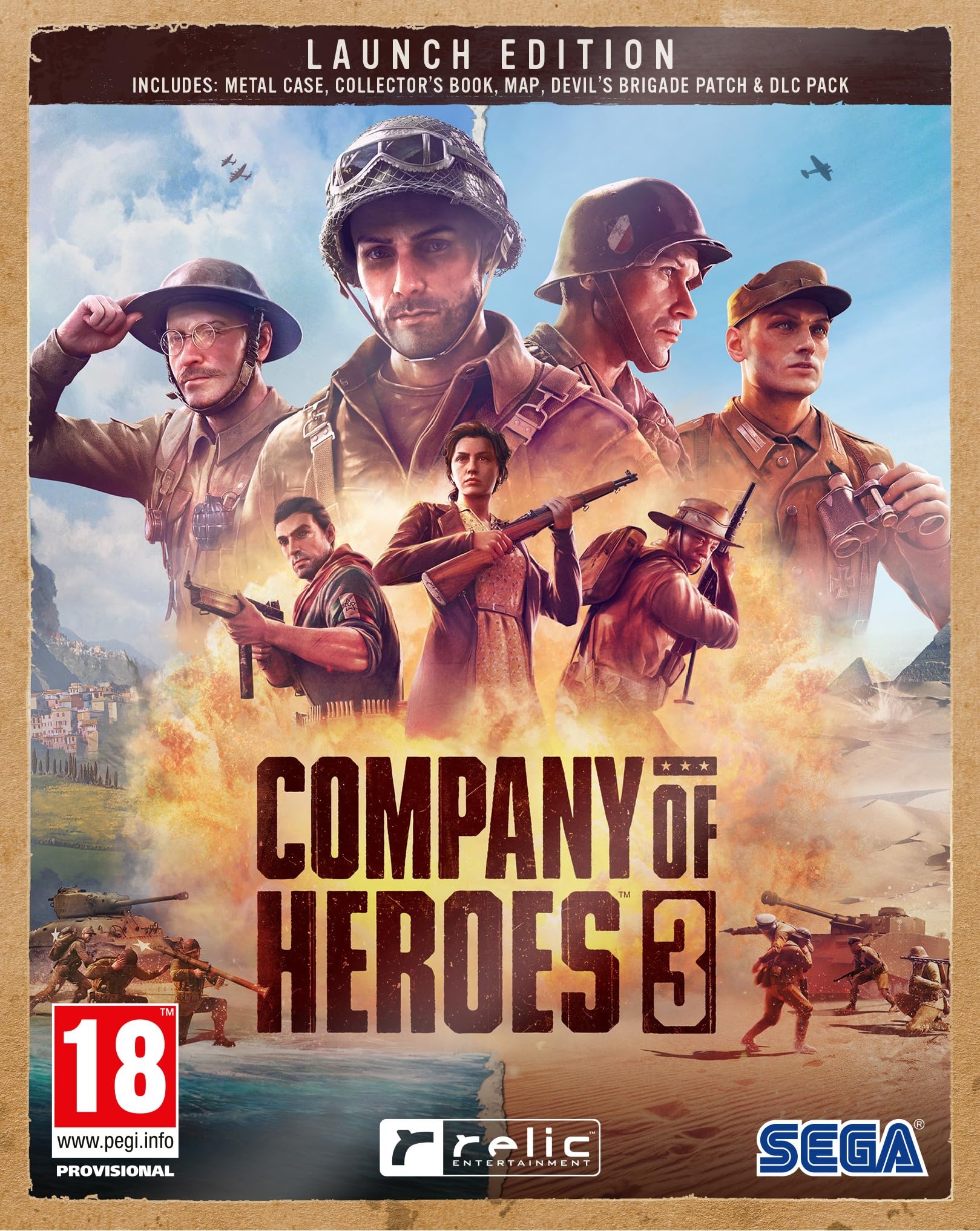SEGA Company of Heroes 3 - Launch Edition
