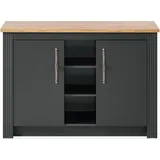 kochstation Spülenschrank »Westminster«, im romantischen Landhausstil, Breite 130 cm,