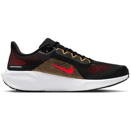 Nike Pegasus 41 Herren Black / Bright Crimson / Topaz Gold 43