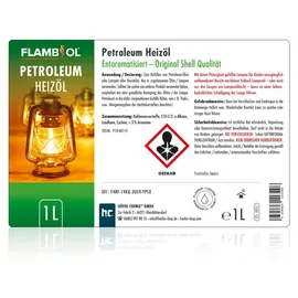Höfer Chemie Flambiol Petroleum Heizöl 120 x 1 l