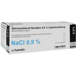 Natriumchlorid Noridem 0,9% Inj.-Lösung 50X5 ml