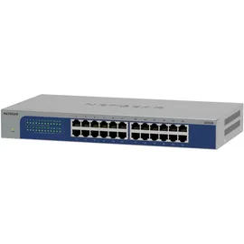 Netgear 24-Port Gigabit Ethernet Unmanaged Switch (GS524): Desktop-, Wand- oder Rack-Befestigung