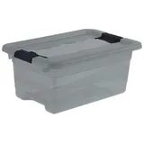 KEEEPER Aufbewahrungsbox Kristallbox Cornelia, 4 Liter, crystal-grey (4 l,