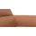 flexlux Couch Leder 3-Sitzer Braun
