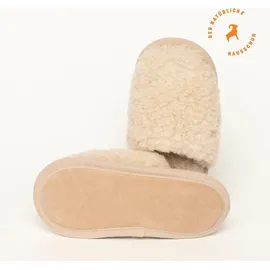 Gottstein Curly Wool Pantoffeln Beige 40