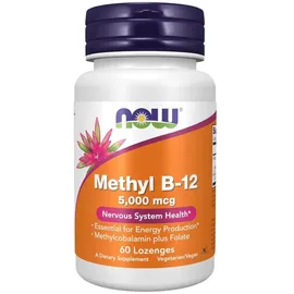 NOW Foods Methyl B-12 5000 mcg Lutschtabletten 60 St.